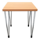 Vintage side table with hairpin legs from Denmark by Pin Age.