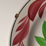Set of two Digoin Sarreguemines plates