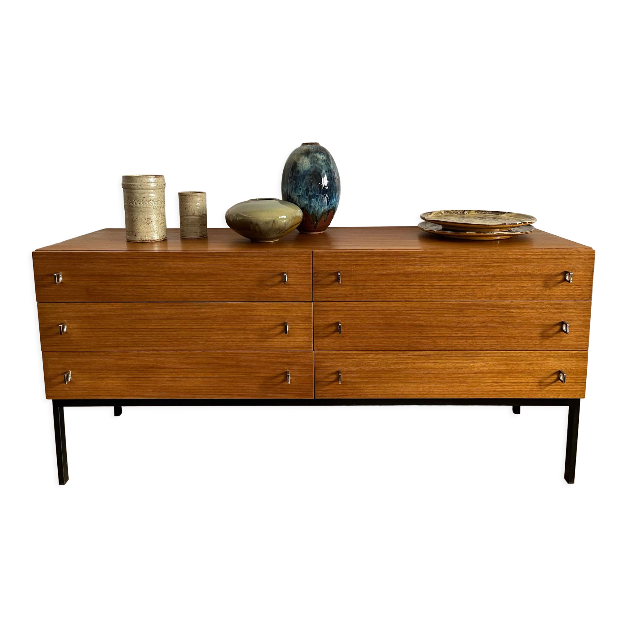 Enfilade Brasilia Werk, circa 1960, palissandre