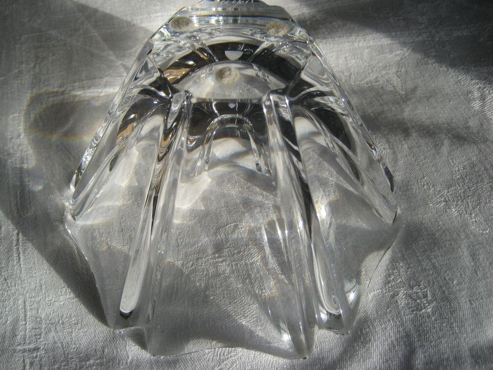 Orrefors vintage swedish cut crystal cup