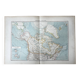 Large Map of America - 53x36cm - 1905