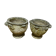 Pair of reconstituted stone planters
