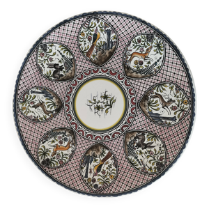 Assiette portugaise signée