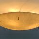 Mid-century minimalist fiberglass ceiling light, 1960s