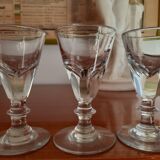 Set of 3 glasses bistro liqueur