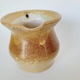 Small speckled enamel pitcher