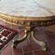 Marble coffee table
