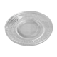 Chiseled glass cup