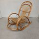 Bamboo wicker rocking chair