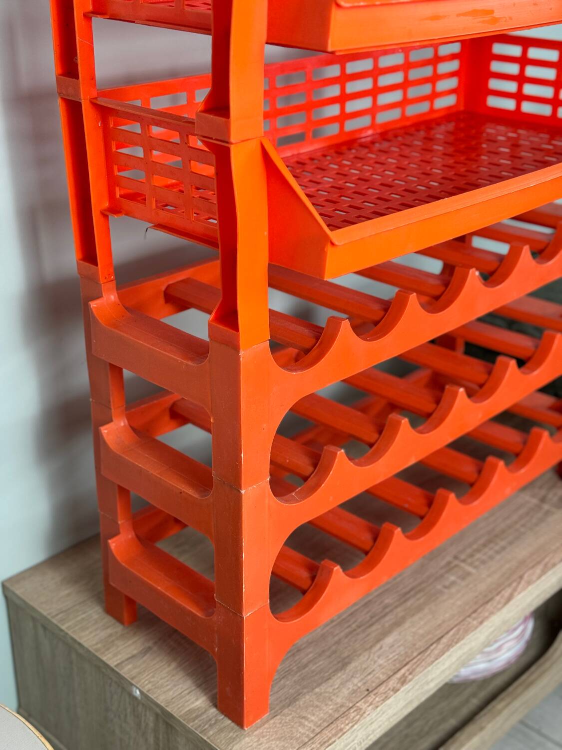 Somm Paris wine rack bottle holders patented 1970 lot 2