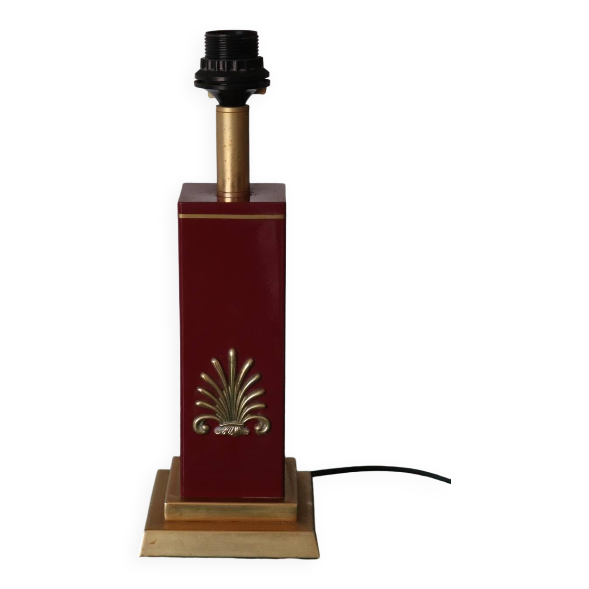 Unilux vintage red lamp base