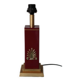 Unilux vintage red lamp base