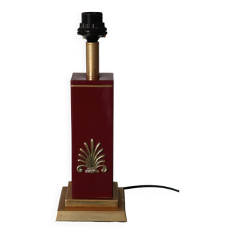 Unilux vintage red lamp base
