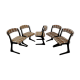 5 vintage chairs