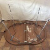 Vintage oval camping table