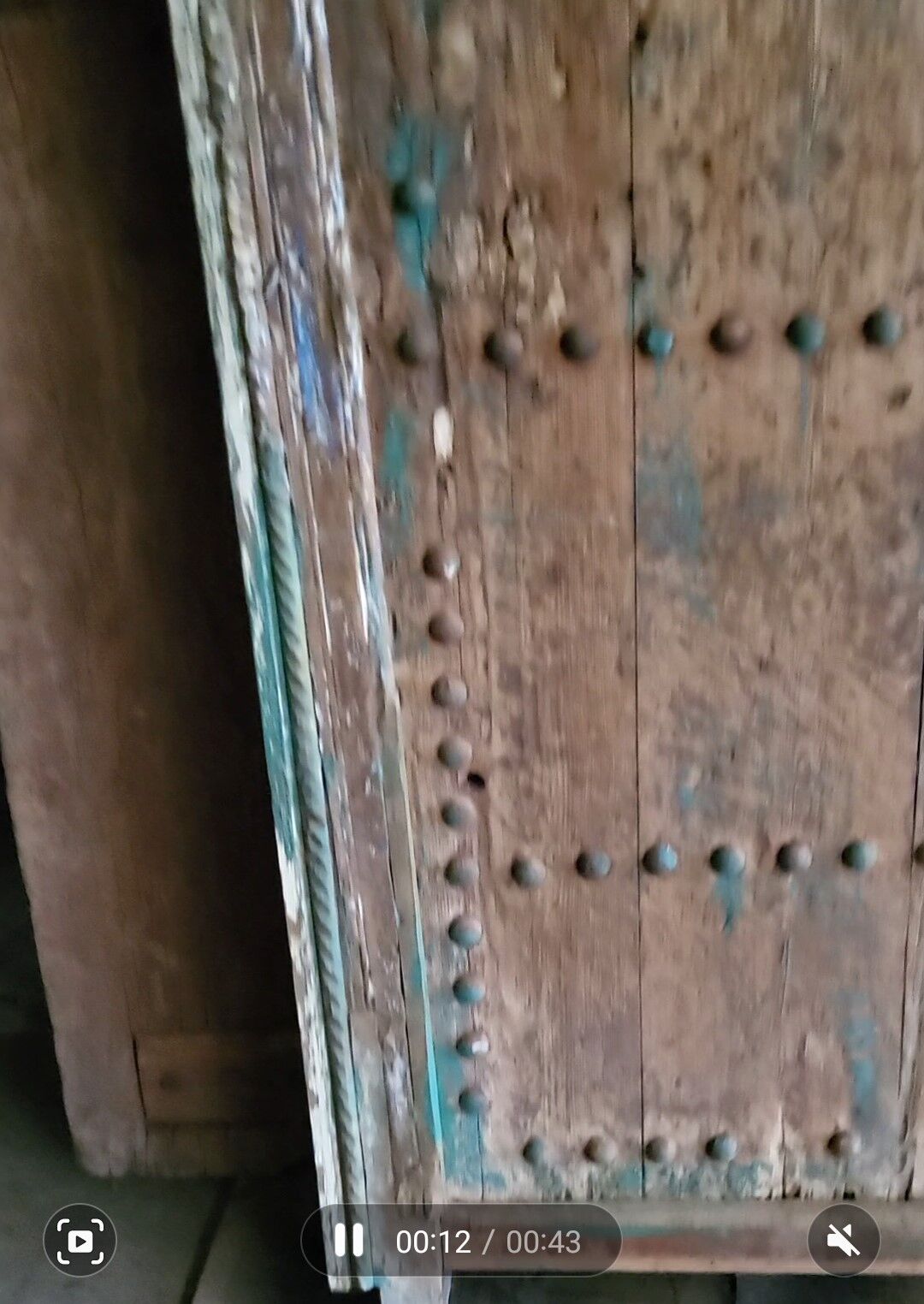 Old Moroccan Riad Gate