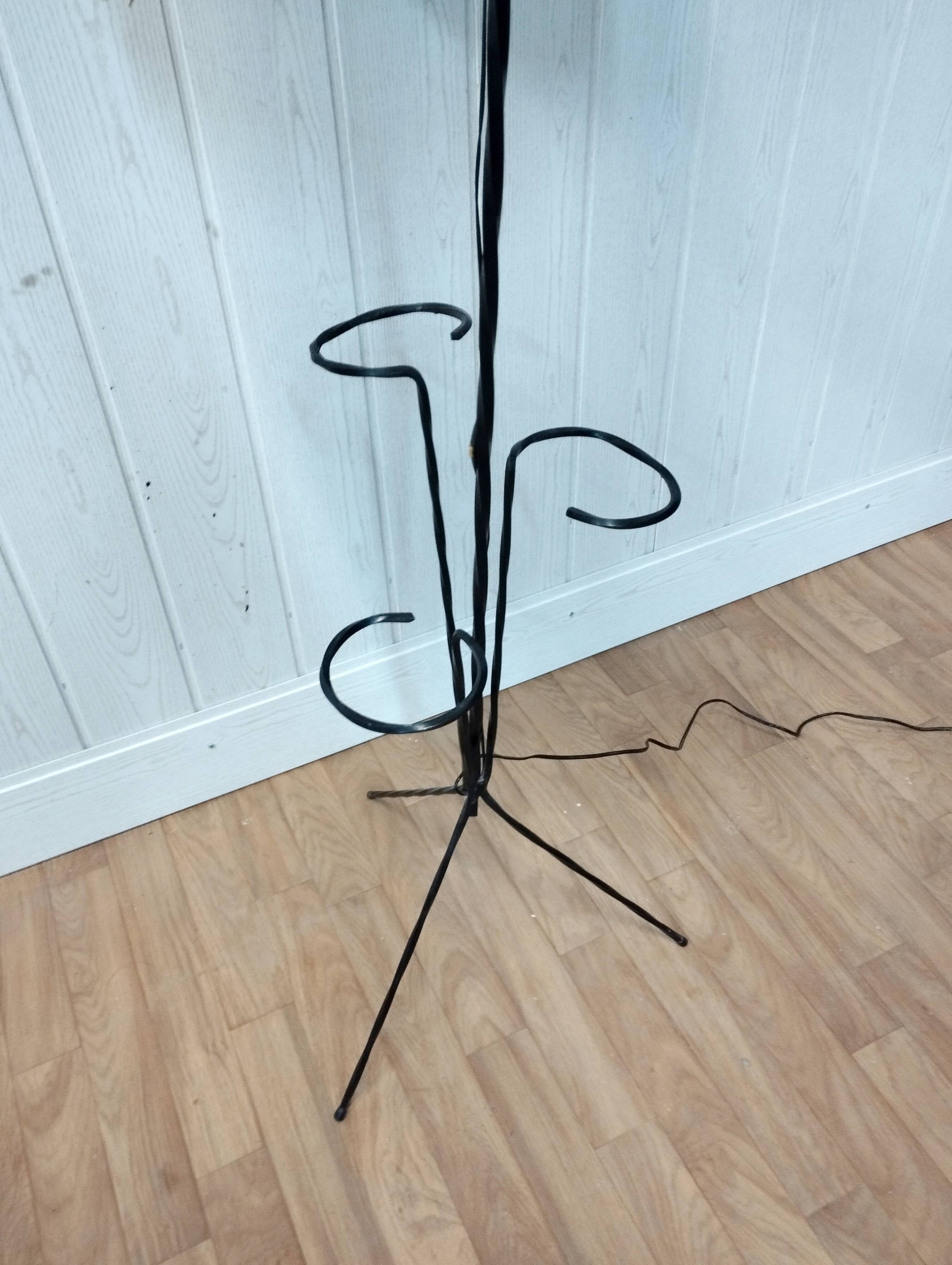 Vintage tripod floor lamp 60s