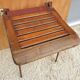 Folding seat wood Paris metro Sprague