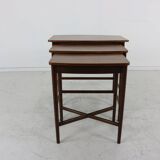Sixties danish design rosewood nesting tables