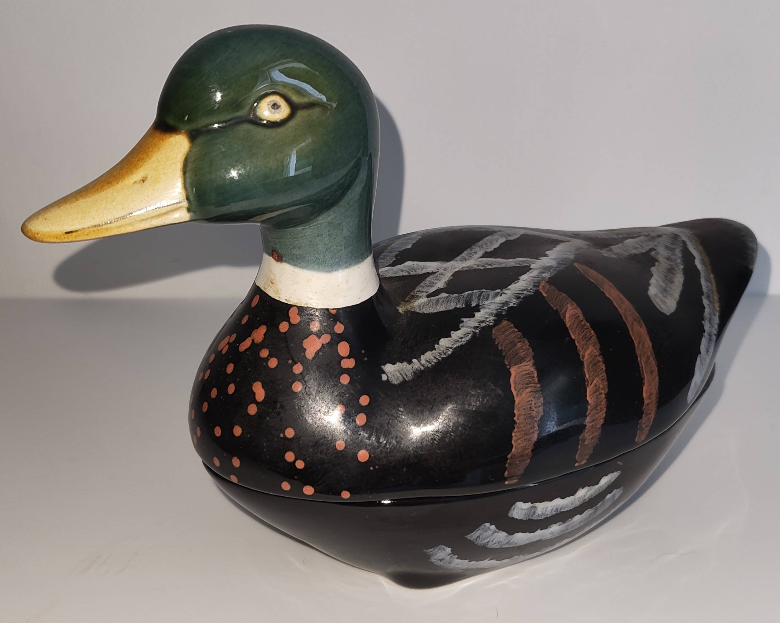 Duck Terrine in earthenware – Michel Caugant – Vintage