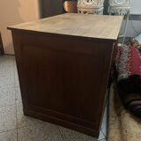 Vintage solid oak desk