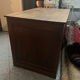 Vintage solid oak desk