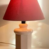 LAMPE Céramique Rose VINTAGE