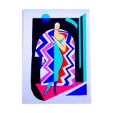 Femme au manteau