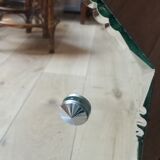 Vintage beveled octagonal mirror