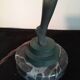 Art Deco lamp Max Le Verrier "Luminous glow " signed