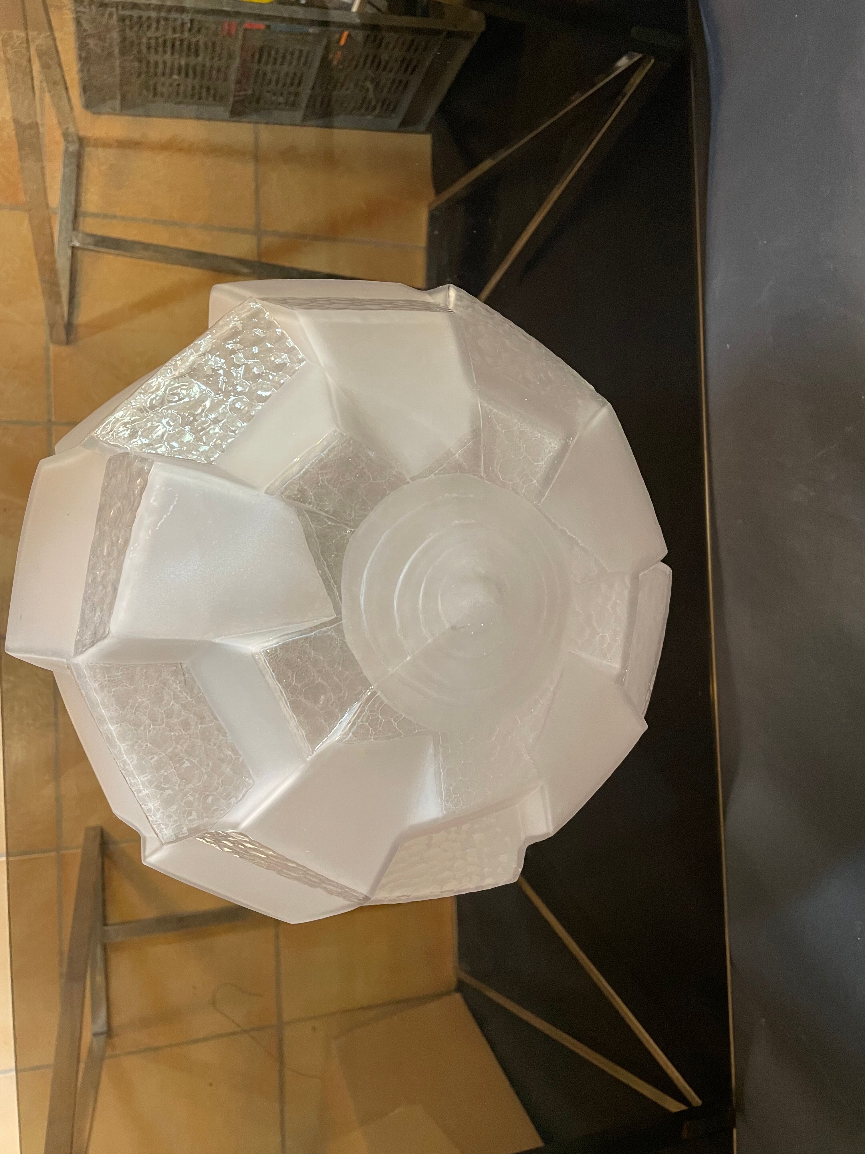 Globe pendant light 1930s/40s