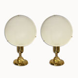 Golden sconces