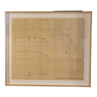 Framed boat making plan