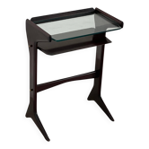 Small console/side table 1950s wood and glass Ico Parisi