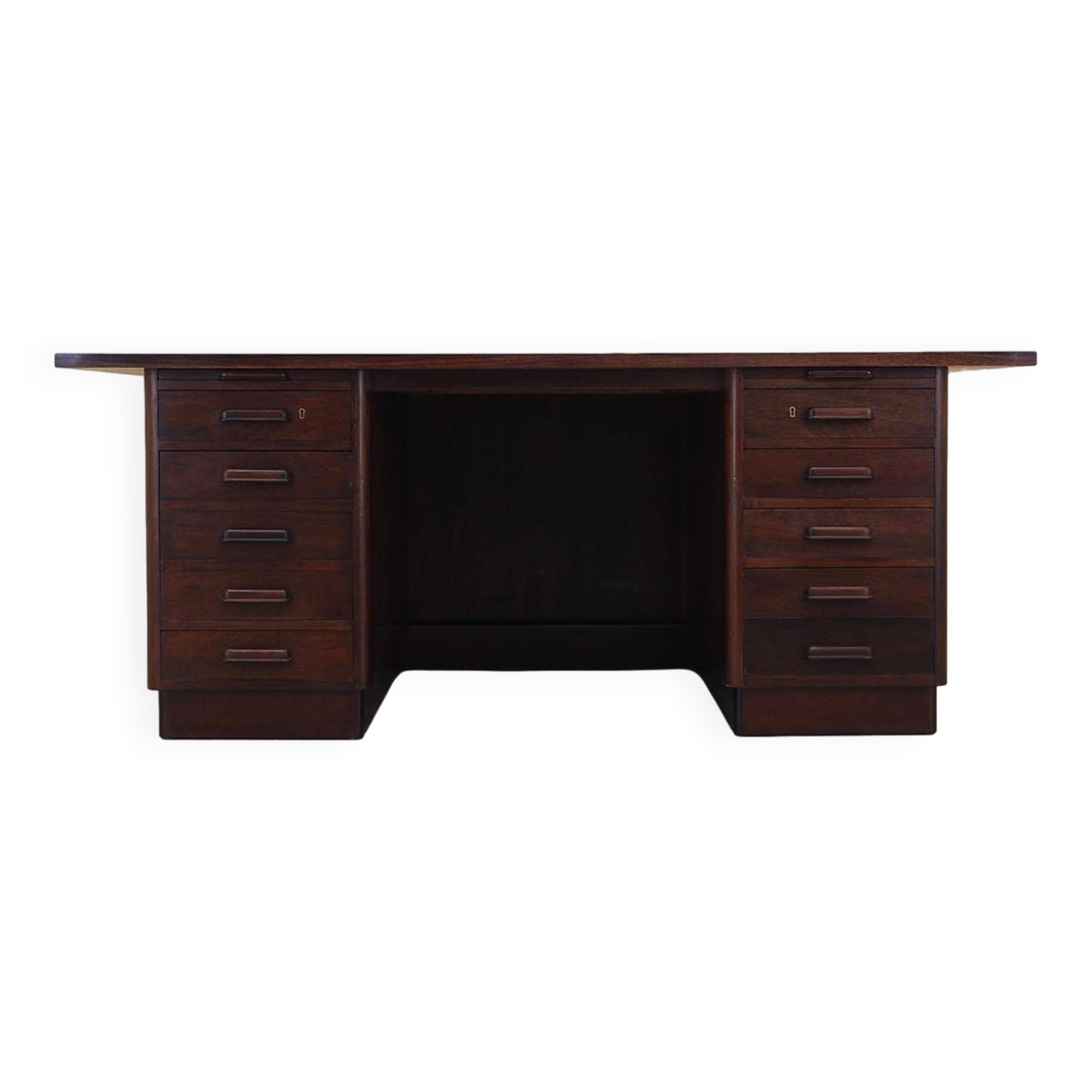 Walnut desk, Danish design, 1960s, production: Denmark