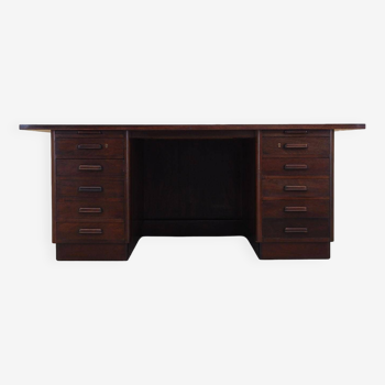 Walnut desk, Danish design, 1960s, production: Denmark