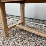 Stripped farmhouse table 180 cm