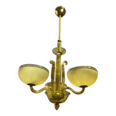 Lustre Murano Jaune