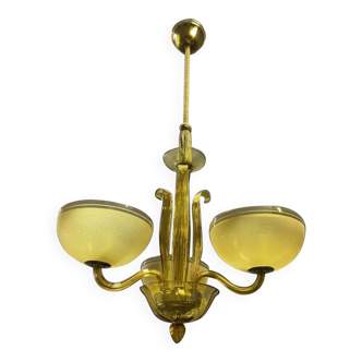 Murano Yellow Lustre