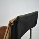 Vintage Cognac Leather Chaise Longue by Tord Bjorklund Sweden, 1970