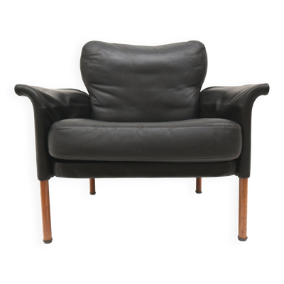 Fauteuil en cuir par Hans Olsen années 1960