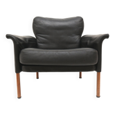 Leather armchair by Hans Olsen 1960s