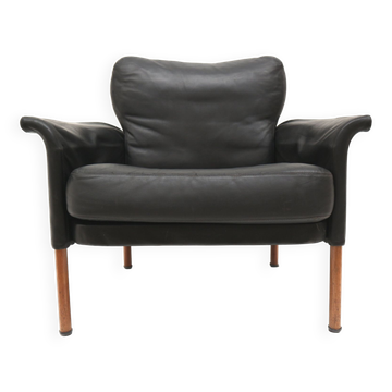 Leather armchair by Hans Olsen 1960s