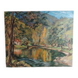 Oil on canvas by "M.Bélaÿ"