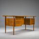 Danish Teak Desk by Peter Lovig Nielsen for Hedensted Mobelfabrik, 1972