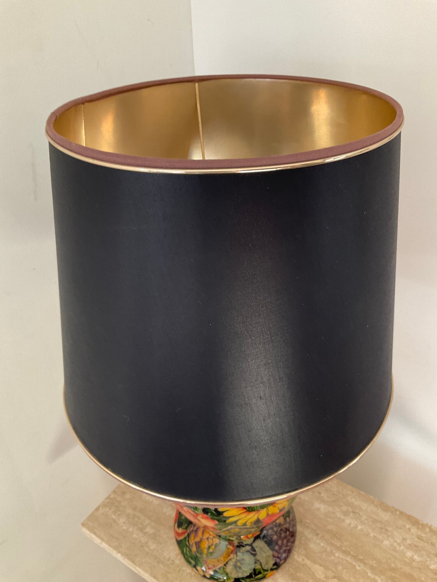 Vintage ceramic lamp from the 70s