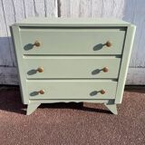 Commode pieds compas vintage