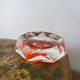Crystal paperweight tray
