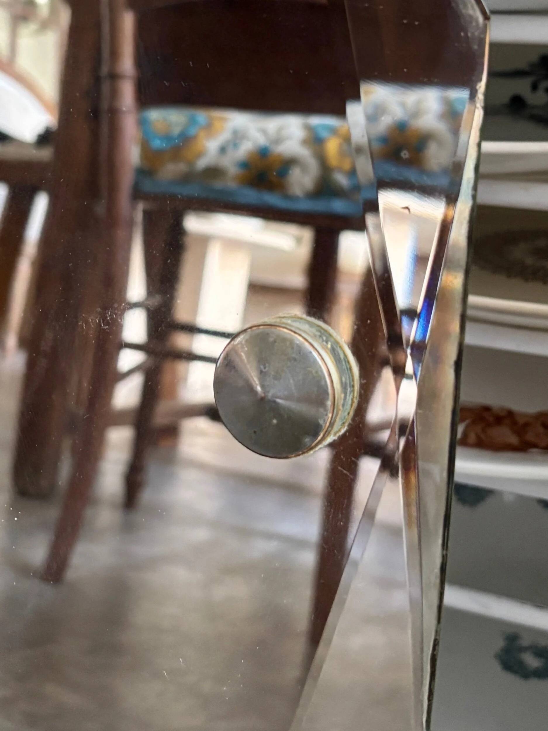 Miroir dodécagonal biseauté ⌀ 60 cm