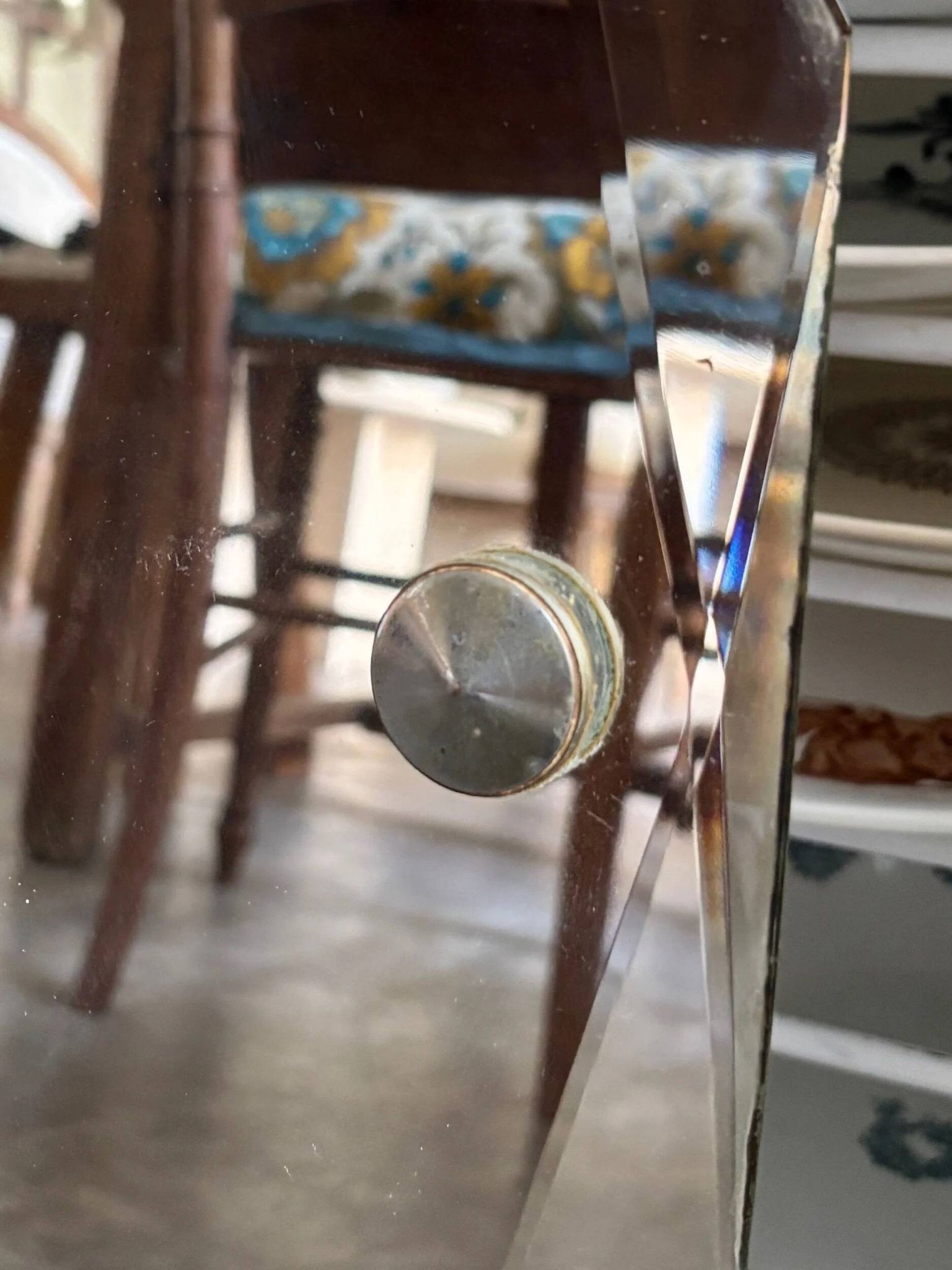 Miroir dodécagonal biseauté ⌀ 60 cm
